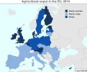 România, locul 8 în UE la producția agricolă pe 2014. O productivitate redusă