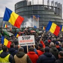 Fermieri români la protestul european de la Strasbourg: cer politici agricole aplicabile în practică