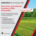 Campania de Primăvară 2021 pentru achiziția de echipamente agricole