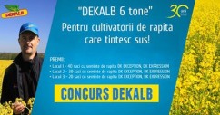 Monsanto România continuă și anul acesta concursul DEKALB ”Generația 6 tone”