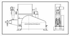 Presa mecanica de brichetat BT-050-200