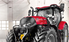 Noul Case IH Maxxum cu sistem de ghidare manuală T-LINE PRO TRACK