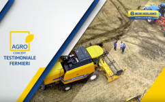 Testimonial New Holland cu Fermierul Gheorghe Negrea din Comuna Cuca, Galati
