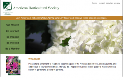 Societatea Americana pentru horticultură (American Horticultural Society)