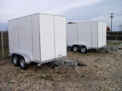 Remorca cu 2 axe Kalydi 600 - Furgon 