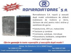 Reparatii radiatoare cupru