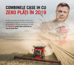 Ofertă de finanțare pentru combinele Axial-Flow