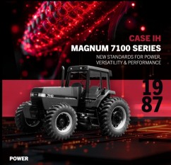 Din 1987, tractoarele Case IH Magnum ajută fermierii să fie mai productivi și eficienți
