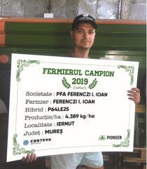 Ultima serie de fermieri campioni la floarea-soarelui din 2019