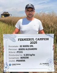 5 tone/ha cu PT315: Fermierii din Argeș și Prahova, campioni la rapiță
