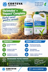 Thrintoba + Ympact Completo – startul corect pentru culturi de cereale viguroase