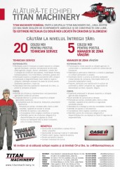 Alătură-te echipei Titan Machinery!