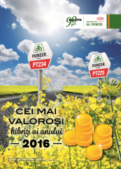 Cei mai valoroși hibrizi ai anului 2016