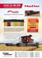  MacDon Flex-Float Technology - CEA MAI INOVATIVĂ TEHNOLOGIE