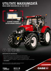 Maxxum cu sistem de ghidare manuală