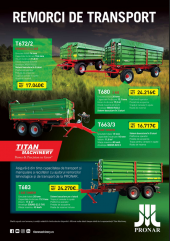  Remorci Pronar la prețuri speciale de la Titan Machinery