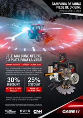 Campanie de iarnă Titan Machinery - piese de origine