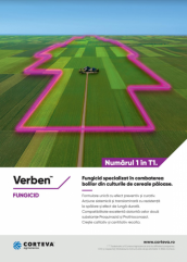 Verben - fungicidul NR 1 din T1, special creat și lansat de Corteva Agriscience