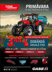 Finanțare Titan Machinery pachet primavară 