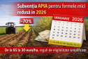 Subvenția APIA pentru fermele mici, redusă în 2026: sprijin mai mic, condiții mai flexibile