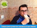 Campania de promovare a consumului de lapte romanesc