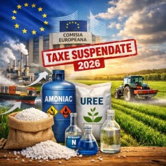 Comisia Europeană suspendă temporar taxele vamale la îngrășăminte pentru a reduce costurile fermieri